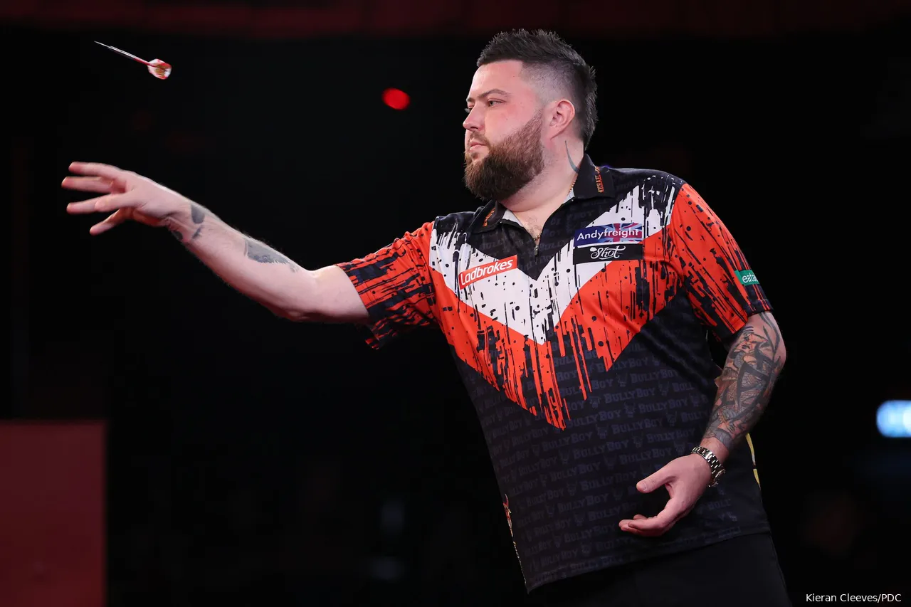 Schedule Thursday night at 2025 PDC World Darts Championship as Michael